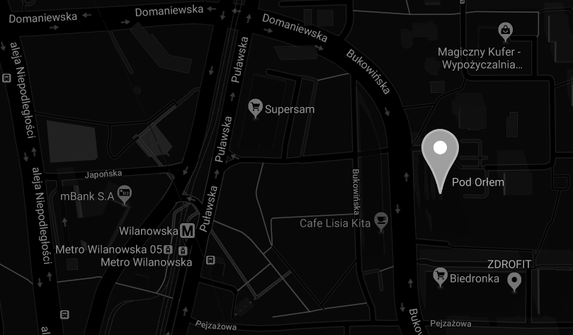 Architekt Tomasz Bojko - Mapa dojazdu